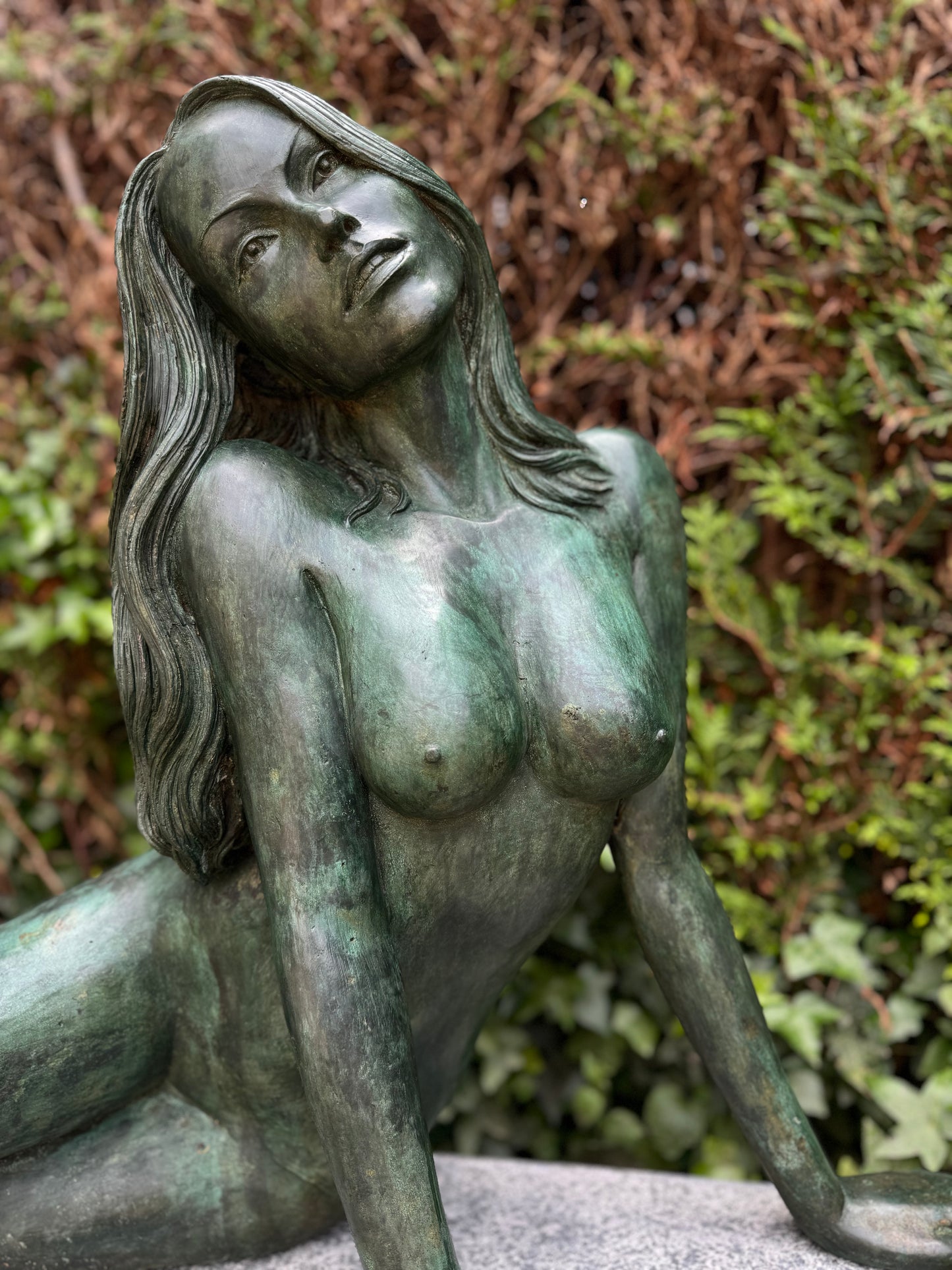 Reclining Woman – Bronze Sculpture. 100x50x63cm - 22Kg