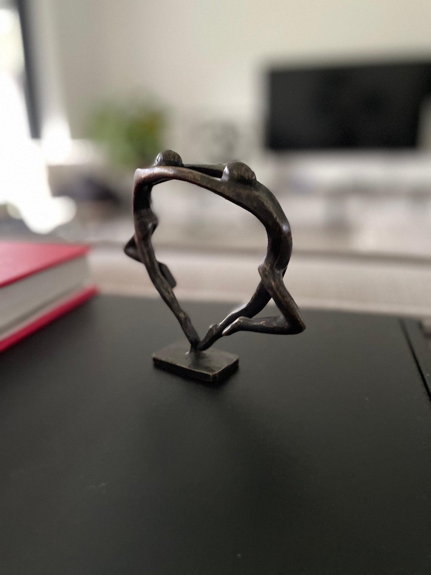 Unity of Two – Bronze Sculpture. 13x3x10cm - 0.4Kg