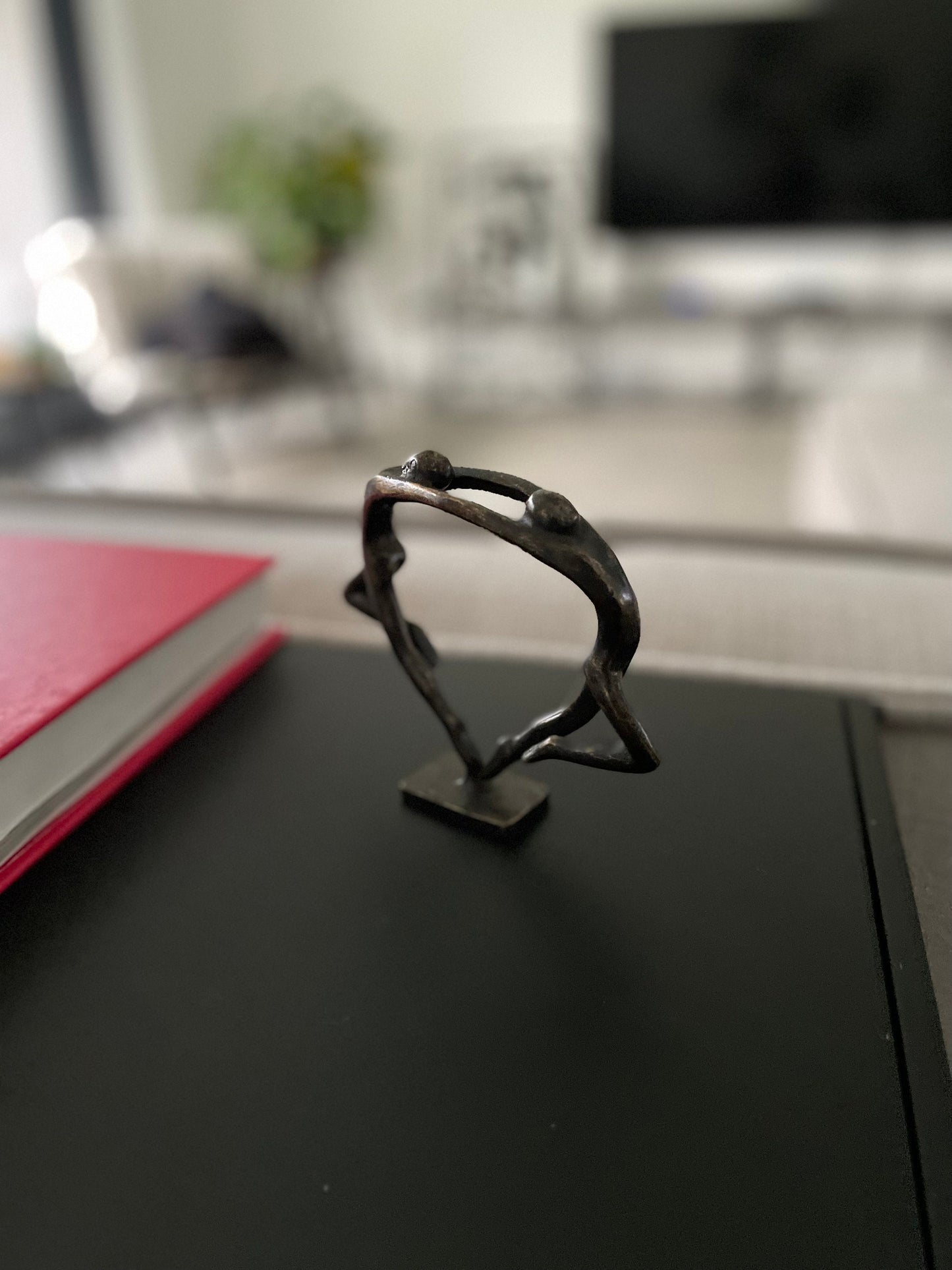Unity of Two – Bronze Sculpture. 13x3x10cm - 0.4Kg