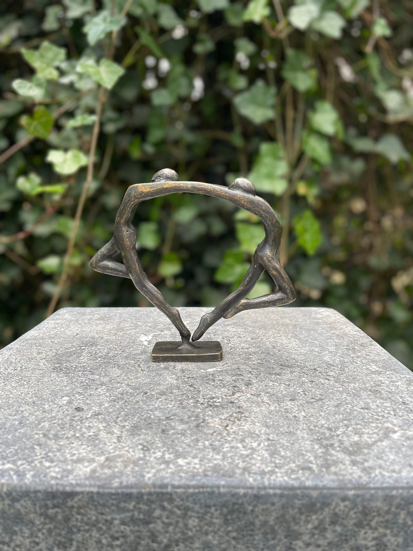 Unity of Two – Bronze Sculpture. 13x3x10cm - 0.4Kg