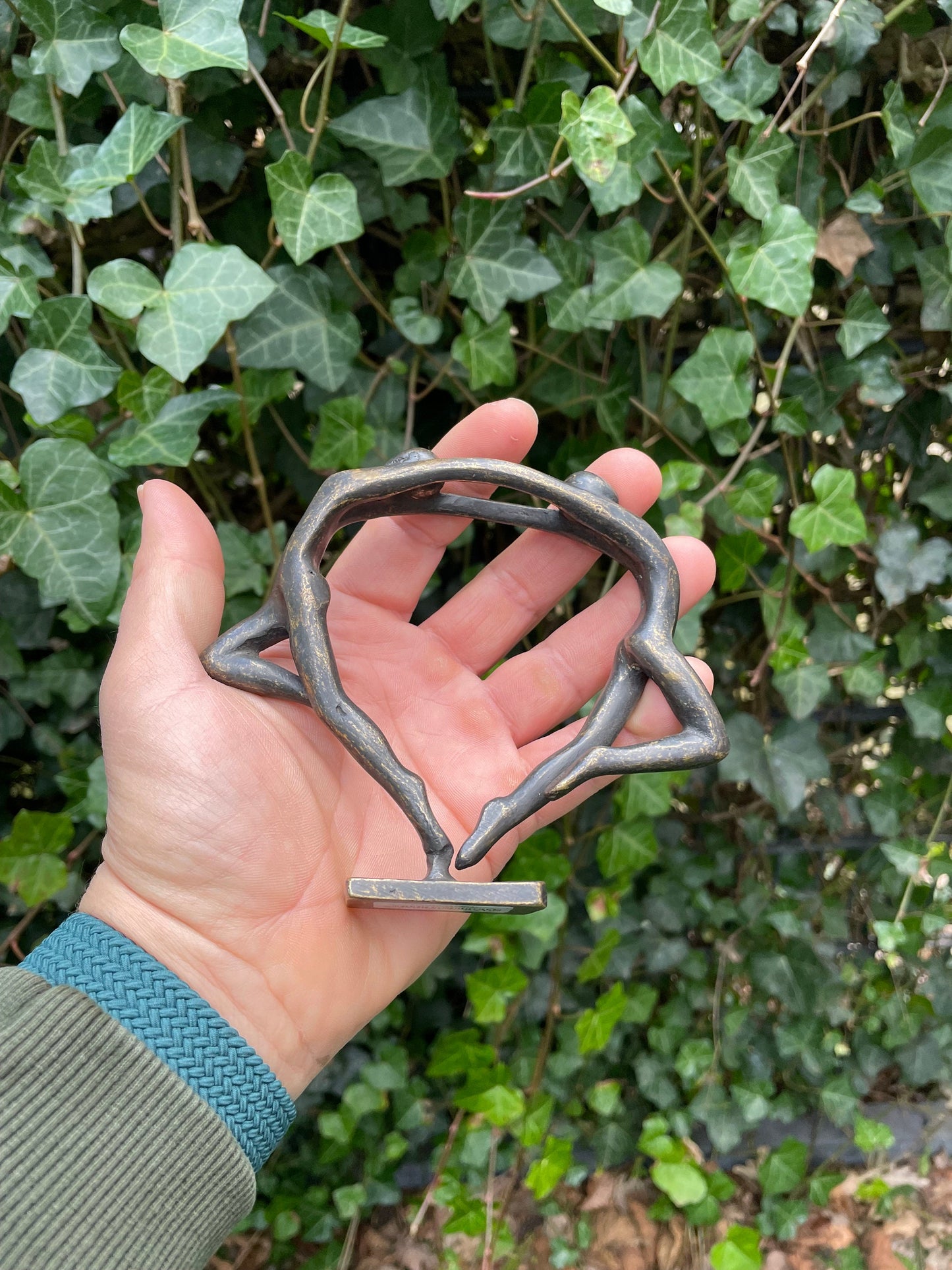 Unity of Two – Bronze Sculpture. 13x3x10cm - 0.4Kg