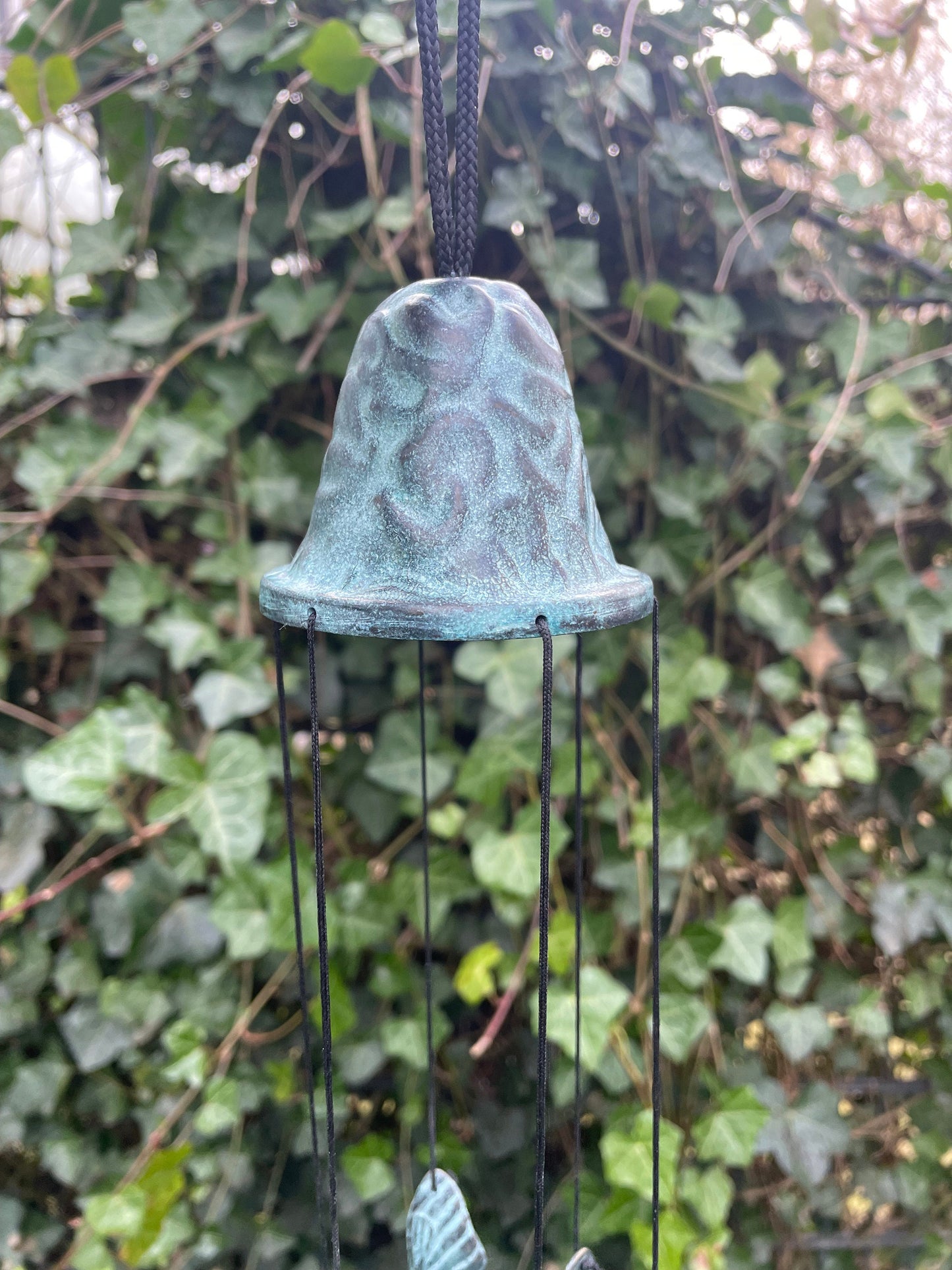 Butterfly Chimes – Bronze Sculpture. 9x9x30cm - 0.7Kg