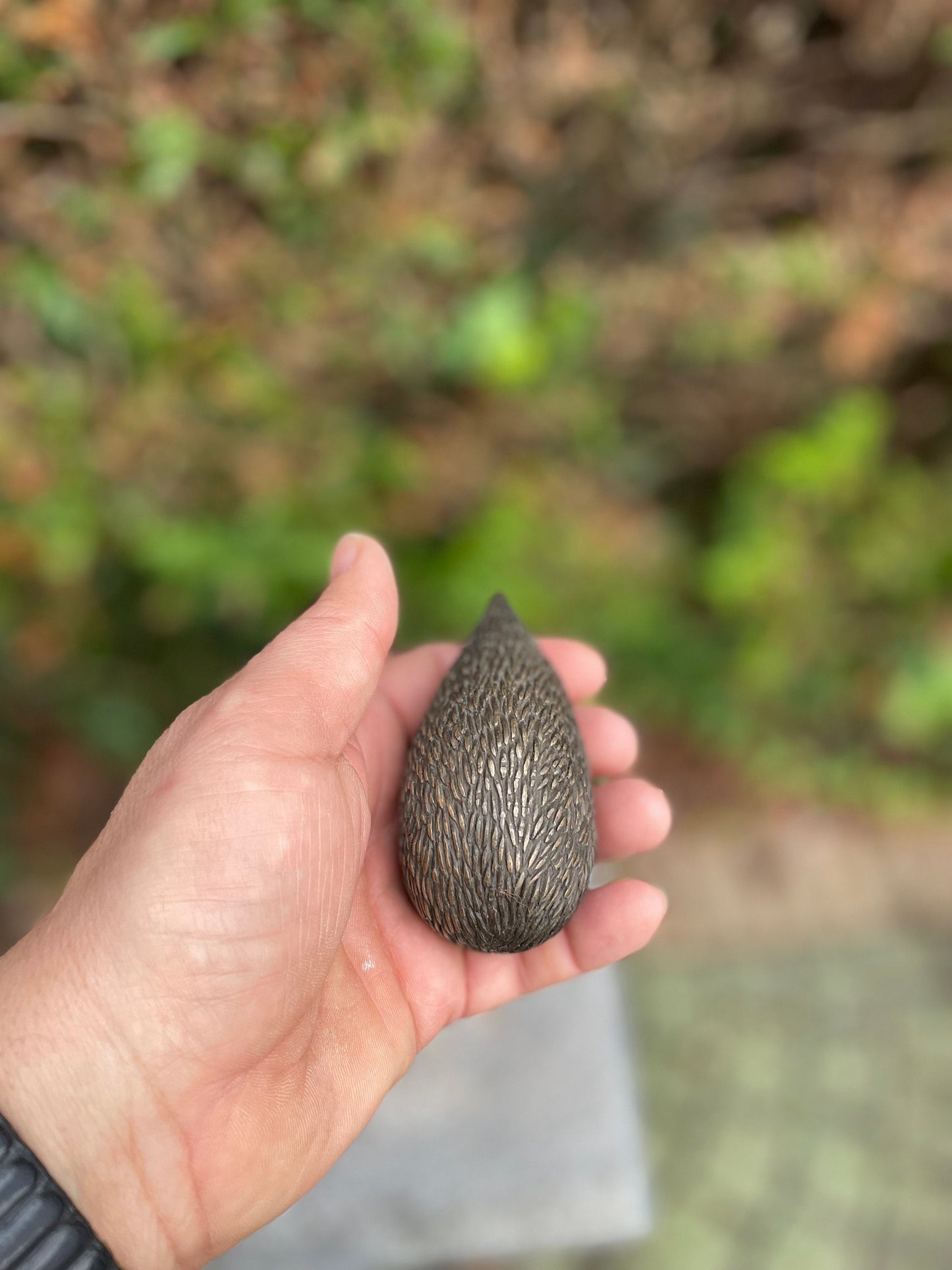 Hedgehog – Bronze Sculpture. 10x5x5cm