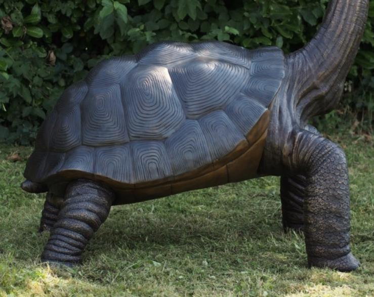Giant Tortoise – Bronze Sculpture. 155x110x150cm - 40Kg