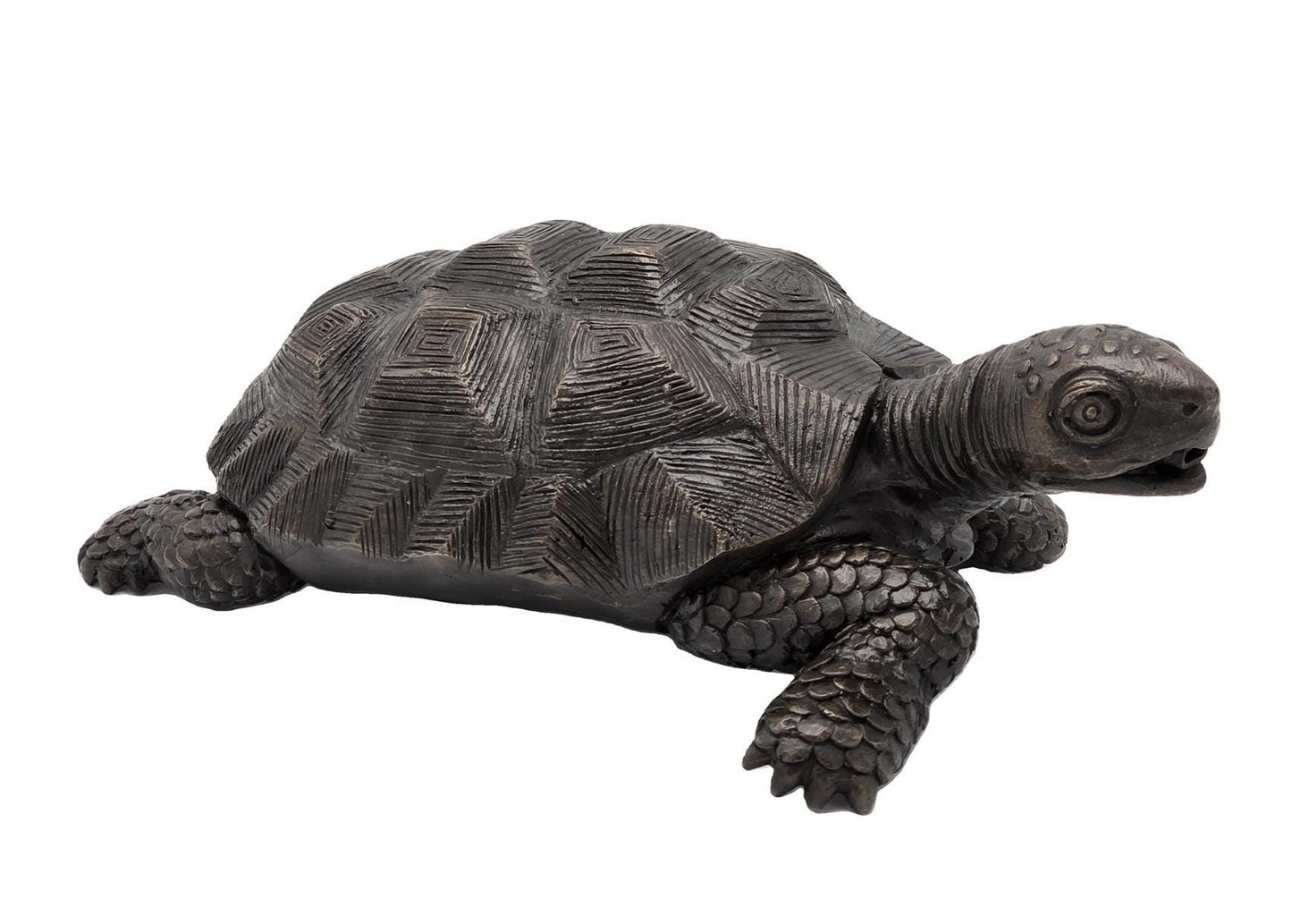 Steady Tortoise – Bronze Sculpture. 29x19x10cm - 0.8Kg