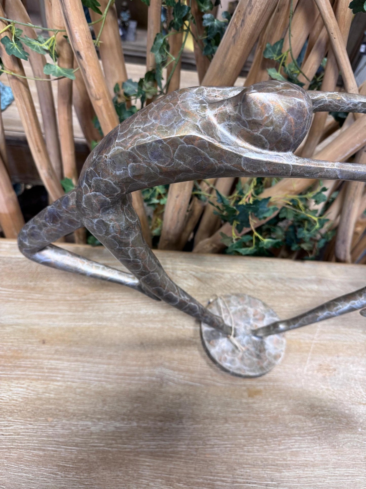 The Arc of Trust – Bronze Sculpture. 15x69x49cm