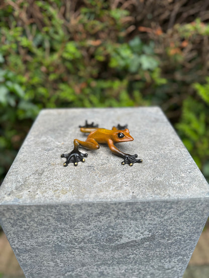 Bronze Frog - Garden Statue - Garden Decoration - Pond