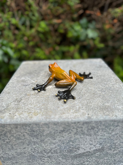 Bronze Frog - Garden Statue - Garden Decoration - Pond