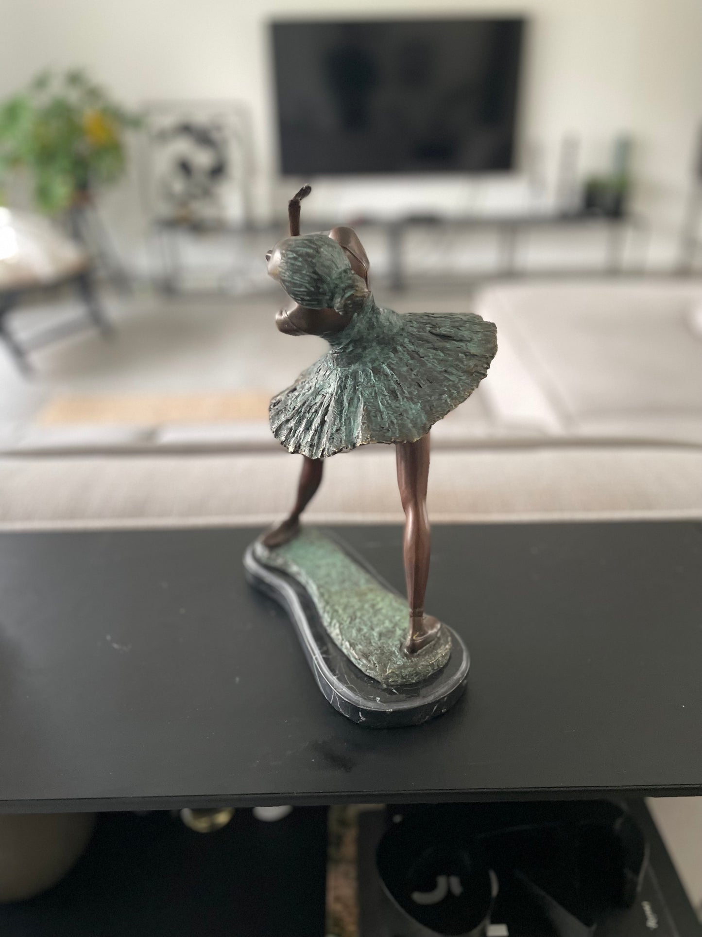 Bronze Ballerina - Sculpture - 35x15x23cm