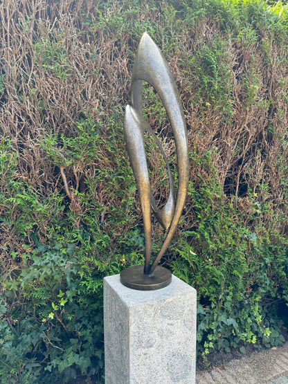 Escultura Moderna em Bronze, Infinita