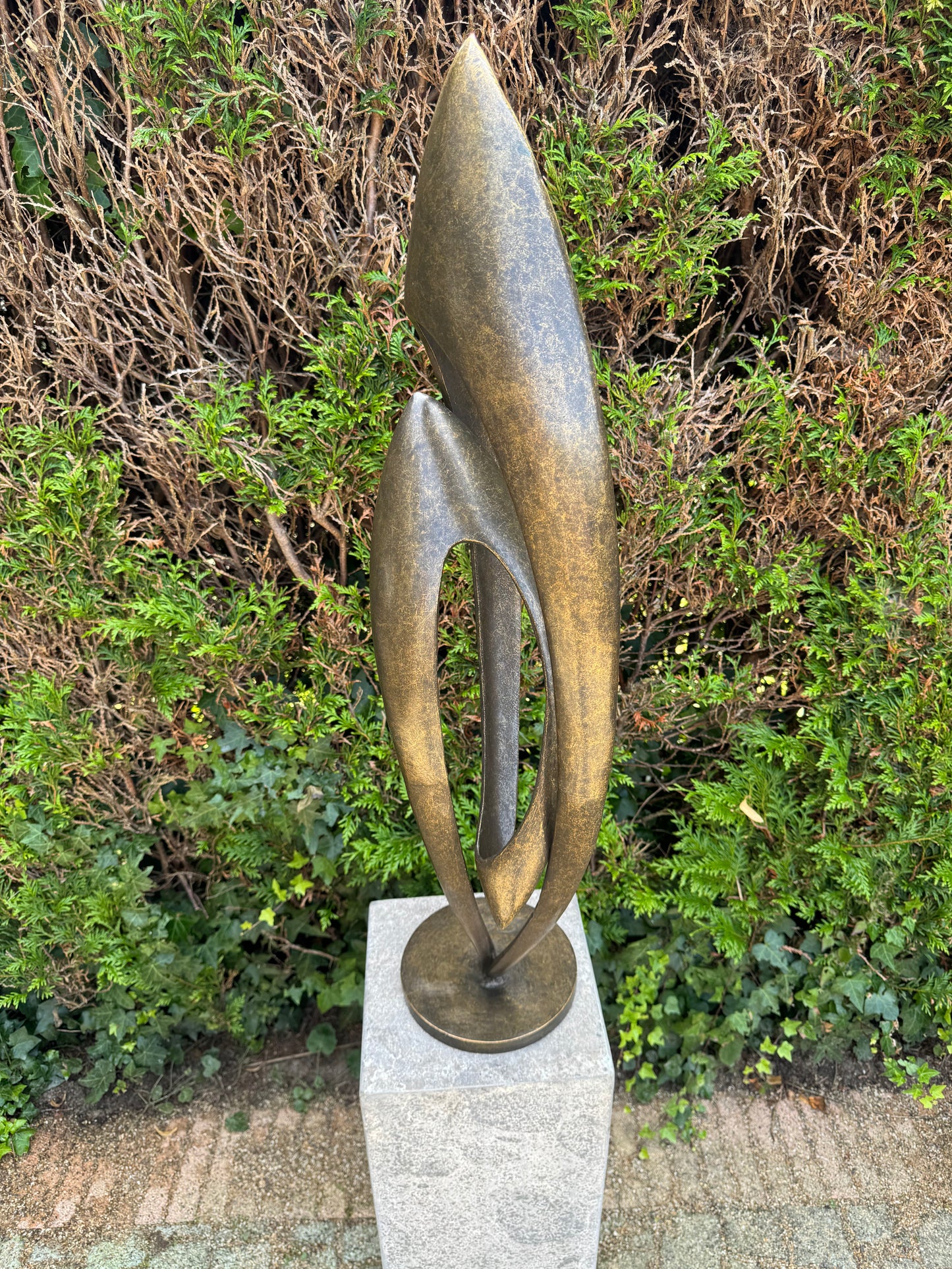 Escultura Moderna em Bronze, Infinita