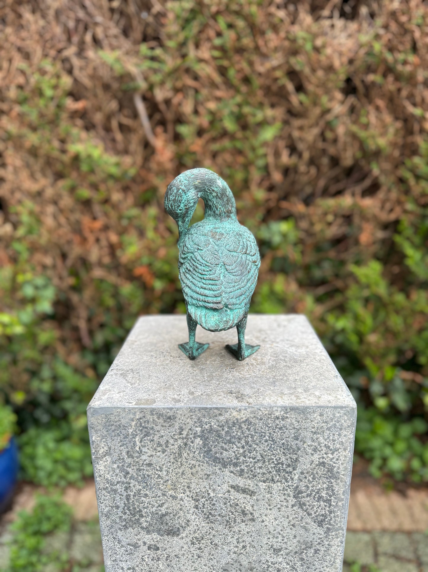 Pato em Bronze 23x12x31cm