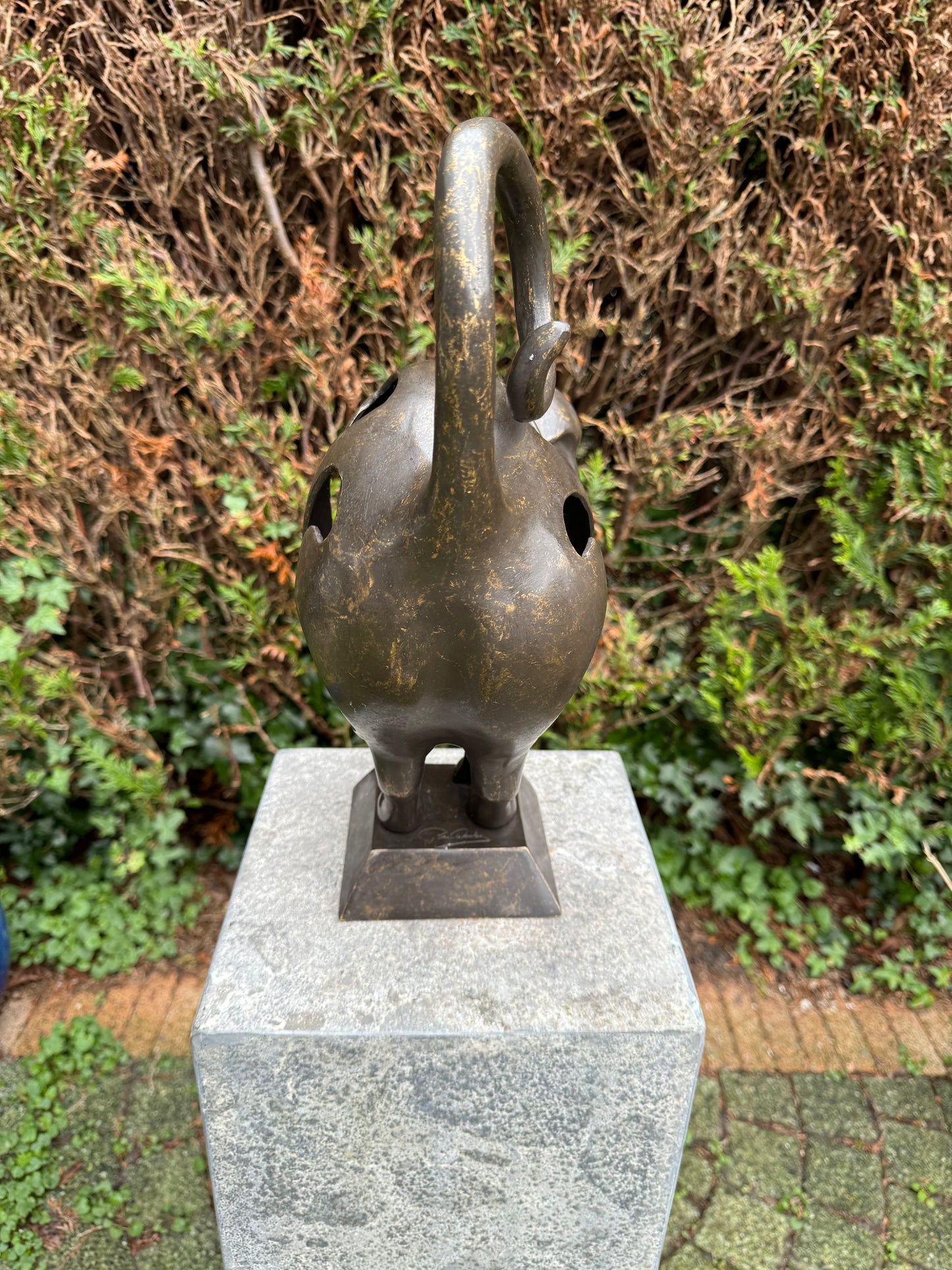 Bronze Cat - Sculpture - Interior - Office