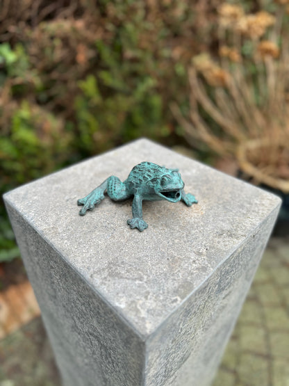 Bronze frog III - Fountain - Garden statue - Pond - Garden decoration