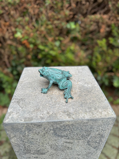 Bronze frog III - Fountain - Garden statue - Pond - Garden decoration