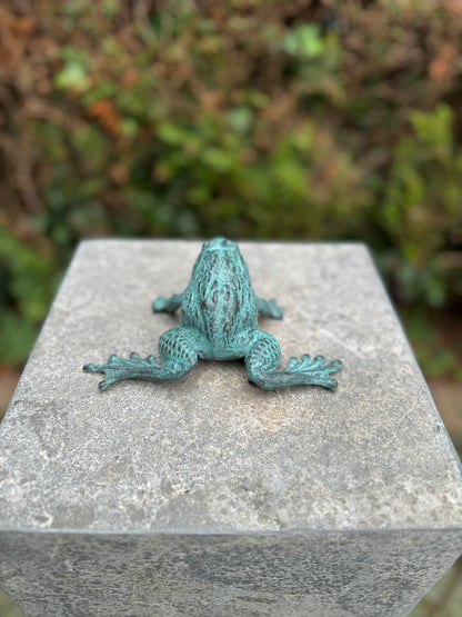 Bronze frog III - Fountain - Garden statue - Pond - Garden decoration