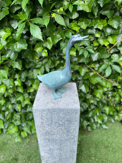 Bronze Goose 27x14x38cm