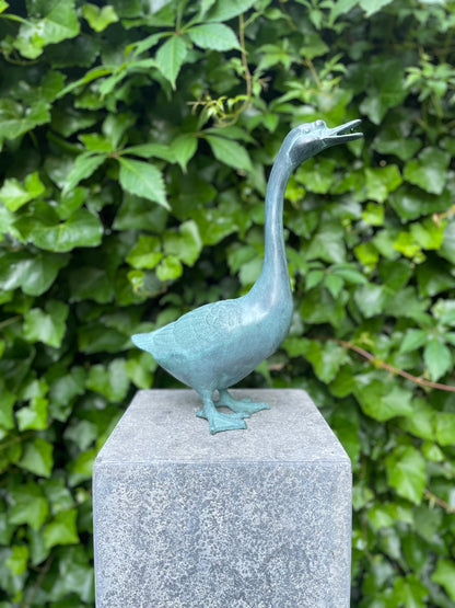 Bronze Goose 27x14x38cm