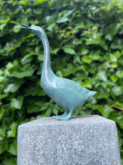 Bronze Goose 27x14x38cm