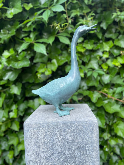 Bronze Goose 27x14x38cm