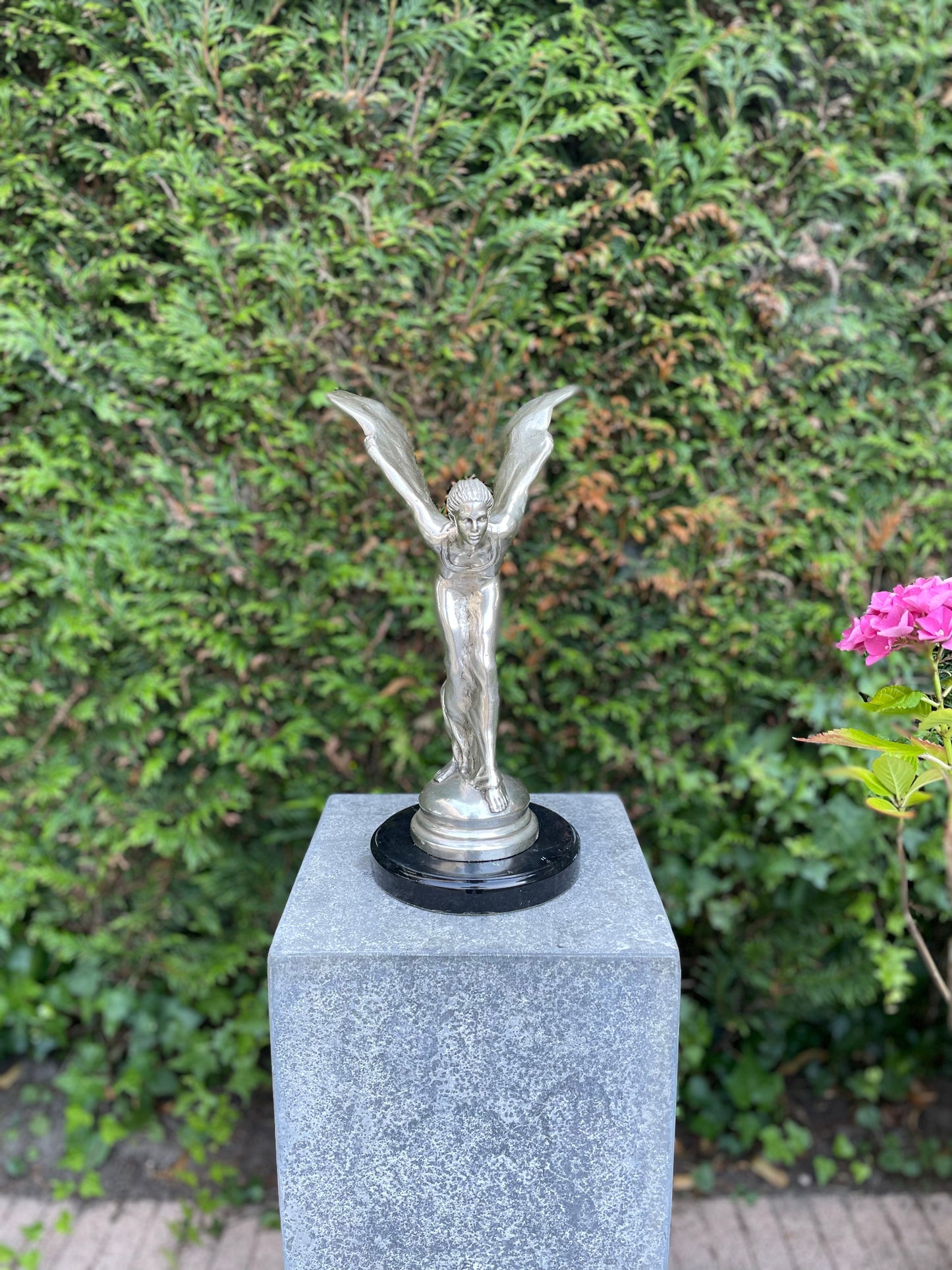 Bronzen Spirit Of Ecstasy - 20x19x34cm -3,5 kg