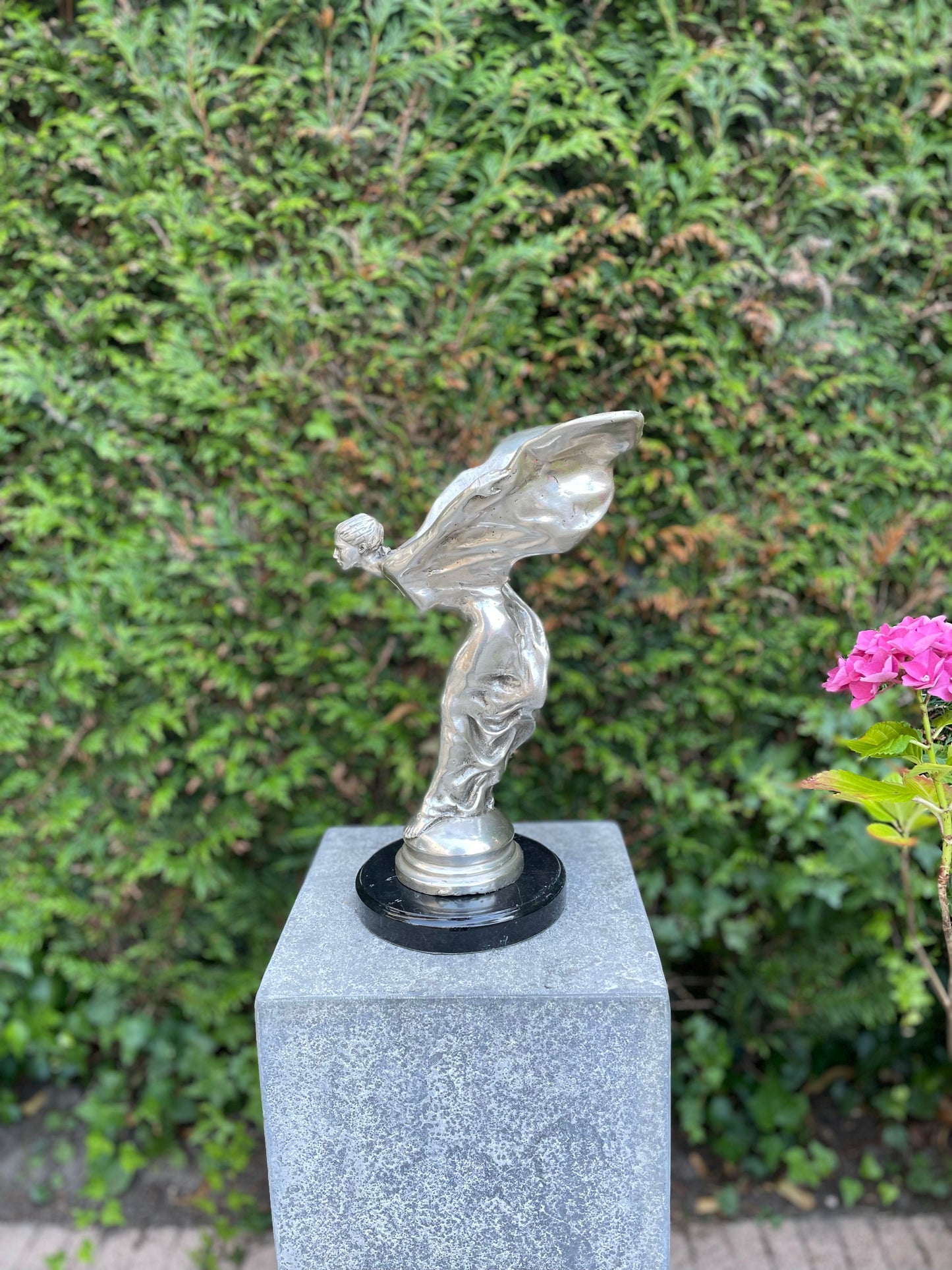 Bronzen Spirit Of Ecstasy - 20x19x34cm -3.5Kg