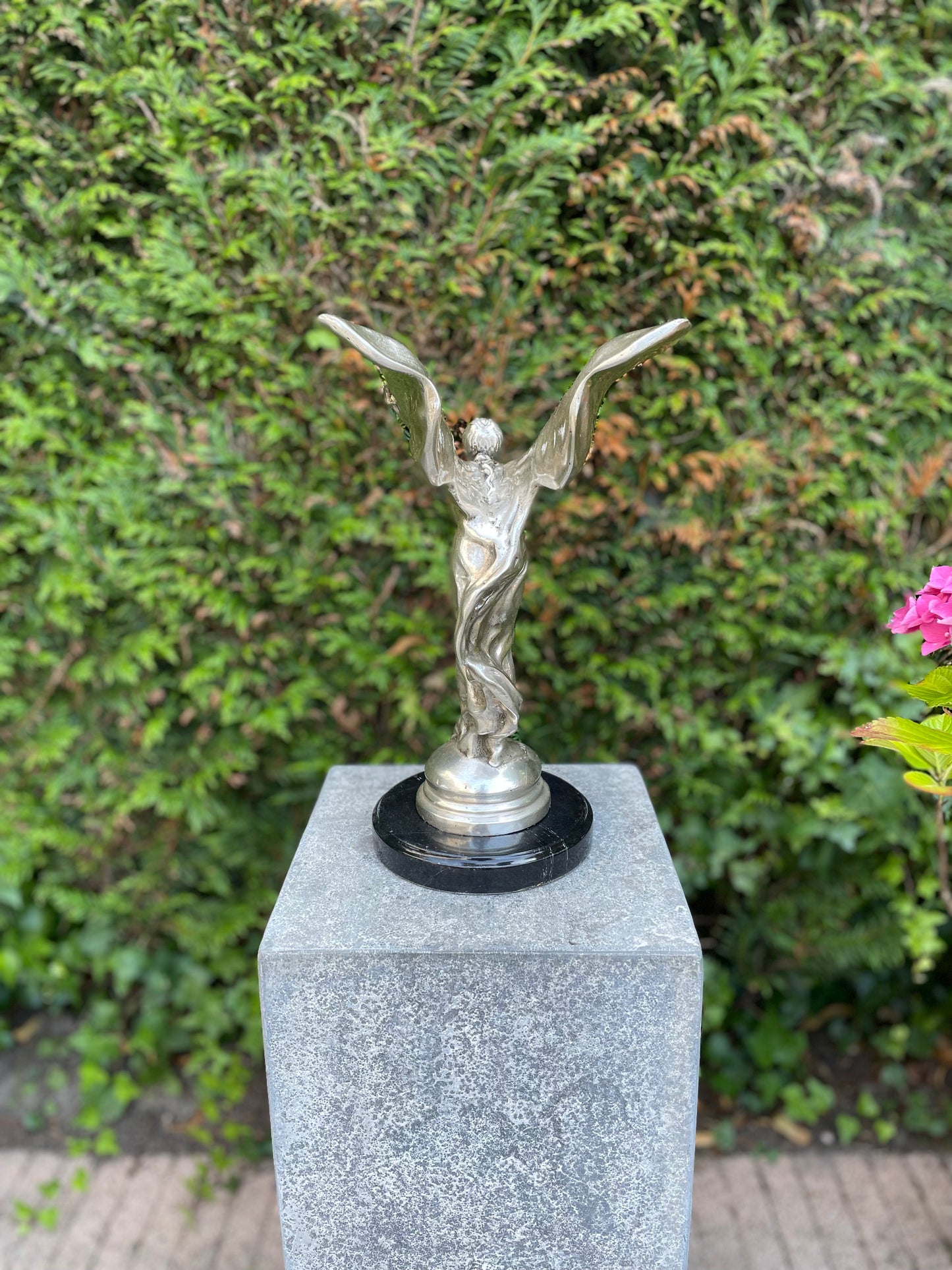 Bronzen Spirit Of Ecstasy - 20x19x34cm -3,5 kg