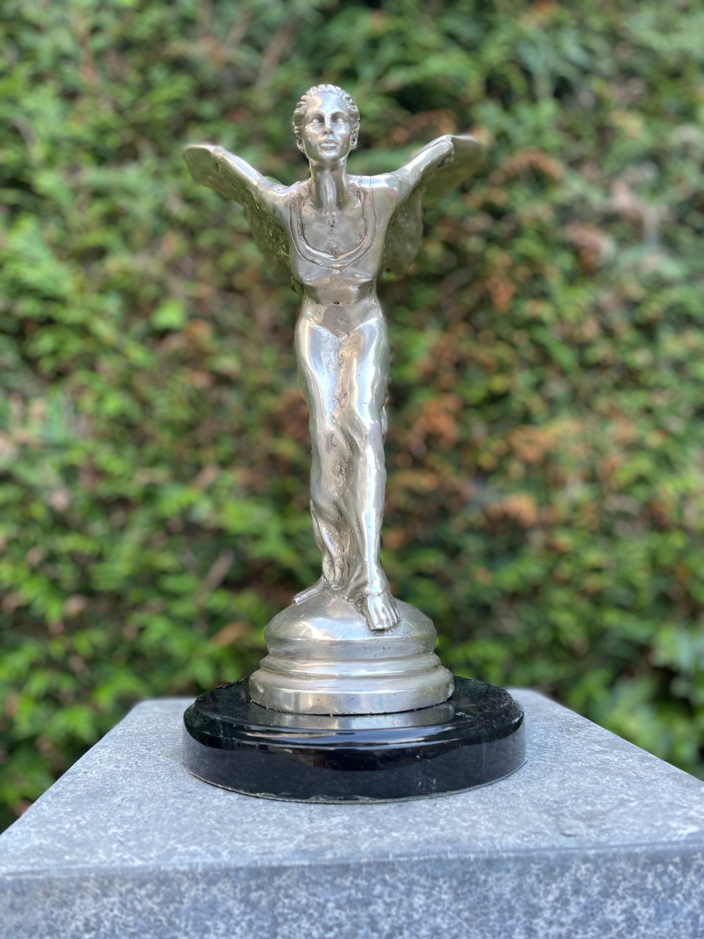 Bronze Spirit Of Ecstasy - 20x19x34cm -3.5Kg