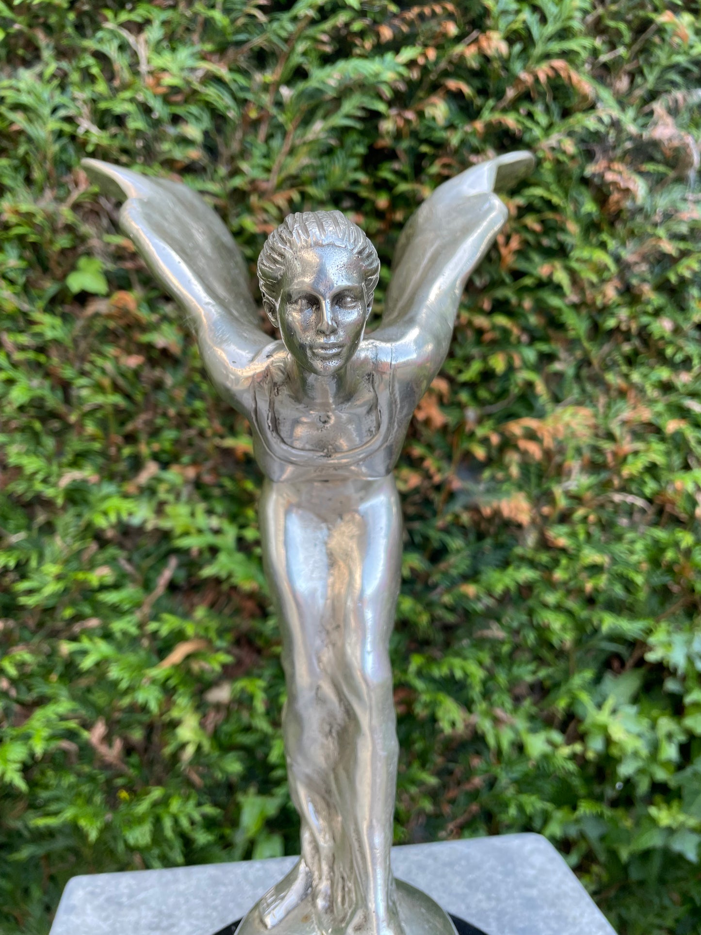 Bronzen Spirit Of Ecstasy - 20x19x34cm -3,5 kg