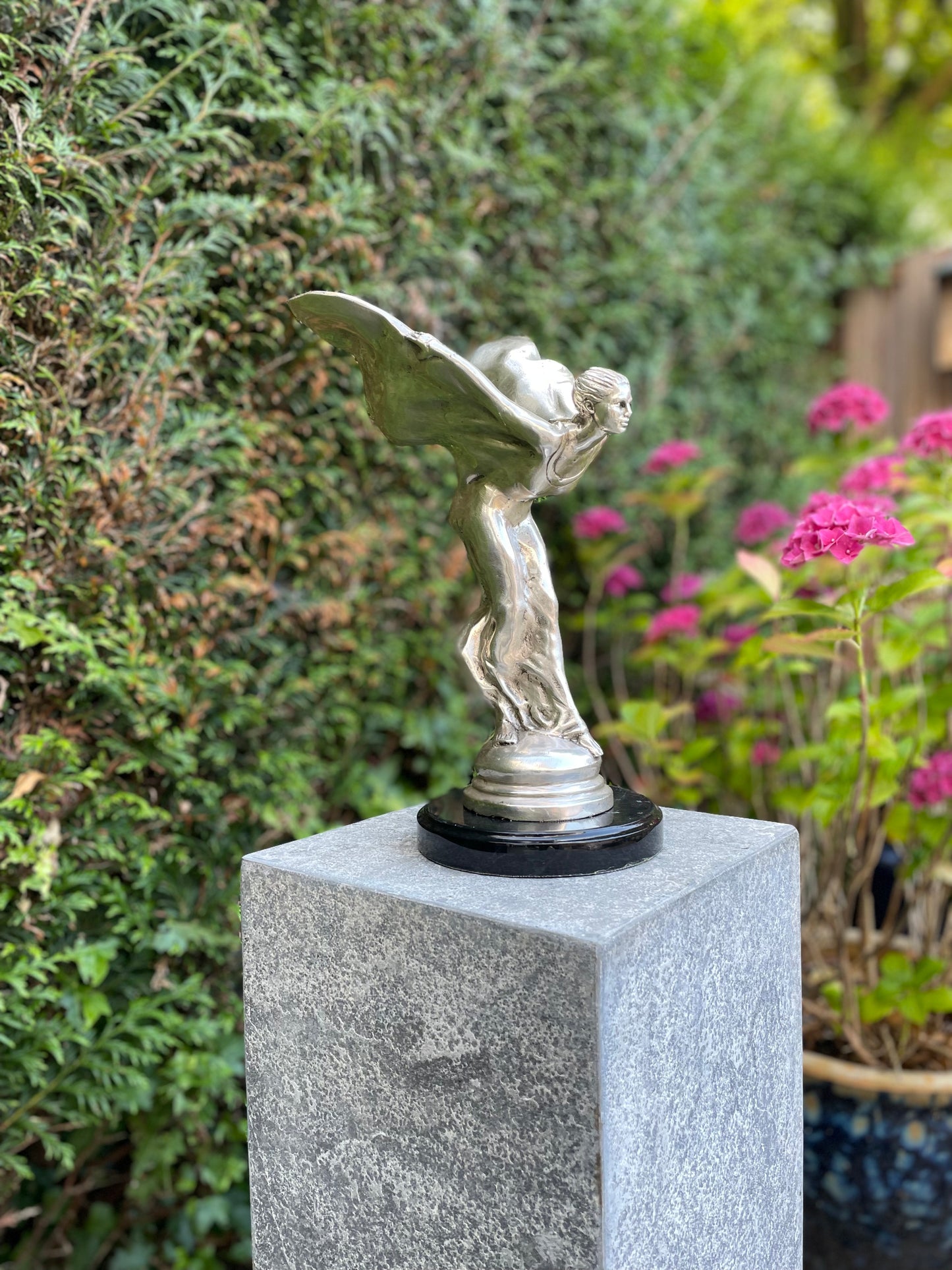 Bronze Spirit Of Ecstasy - 20x19x34cm -3.5Kg