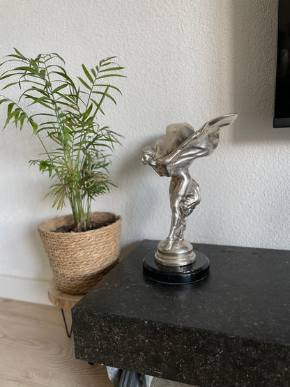 Bronzen Spirit Of Ecstasy - 20x19x34cm -3,5 kg