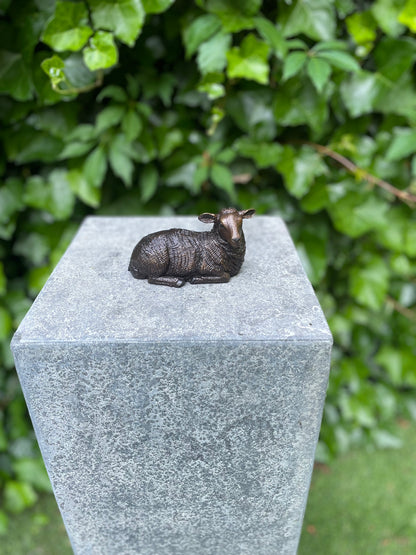 Bronzen Schaap - 12x6x6cm