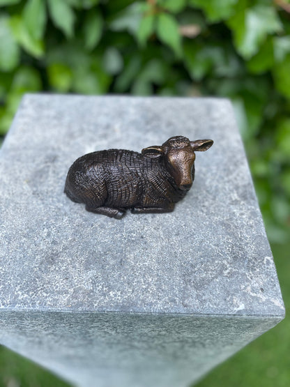 Bronzen Schaap - 12x6x6cm