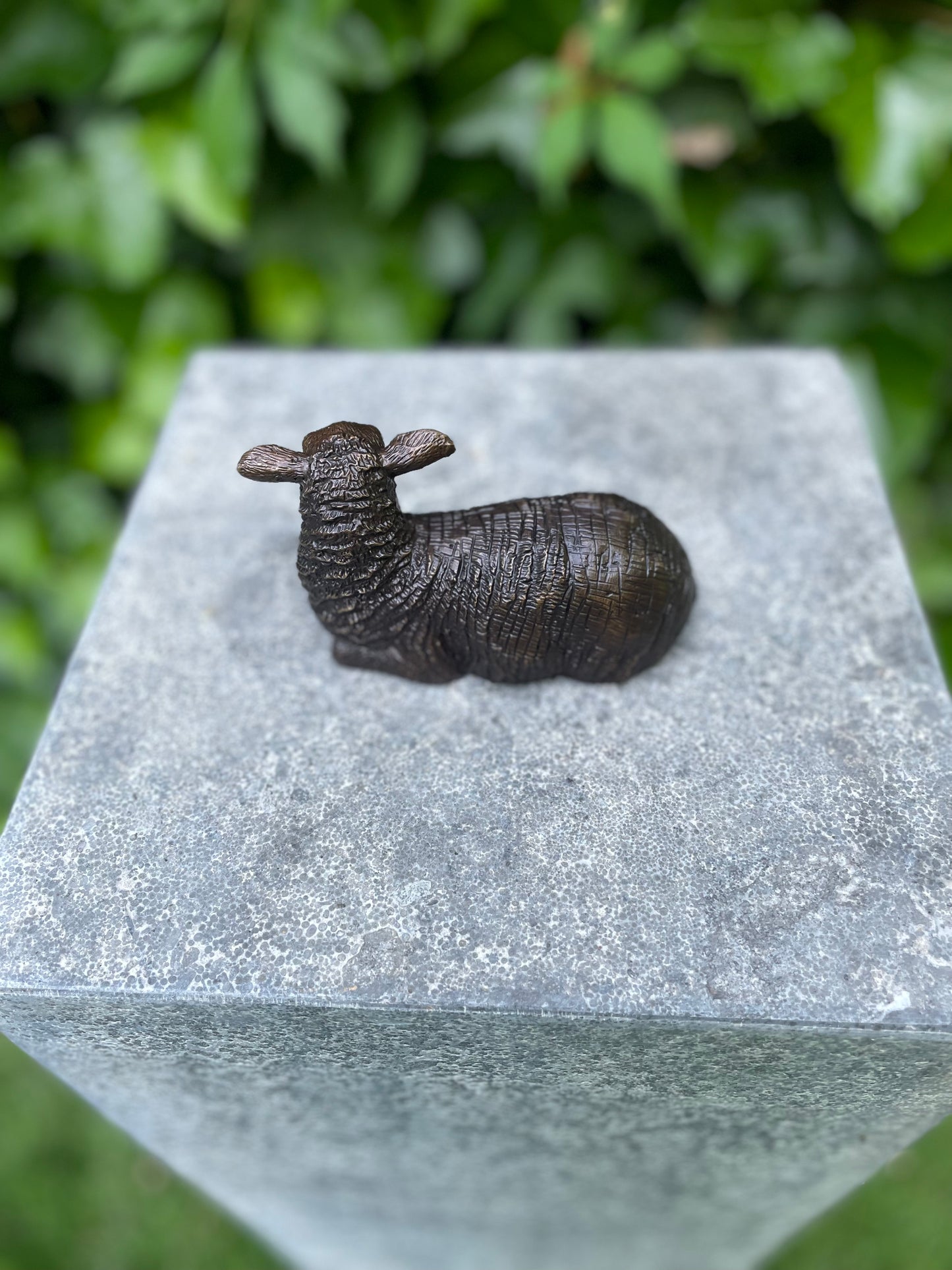 Bronzen Schaap - 12x6x6cm