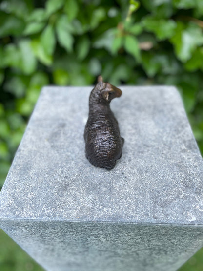 Bronzen Schaap - 12x6x6cm