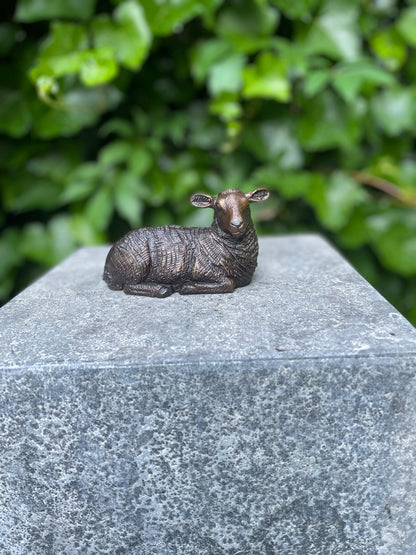 Bronzen Schaap - 12x6x6cm