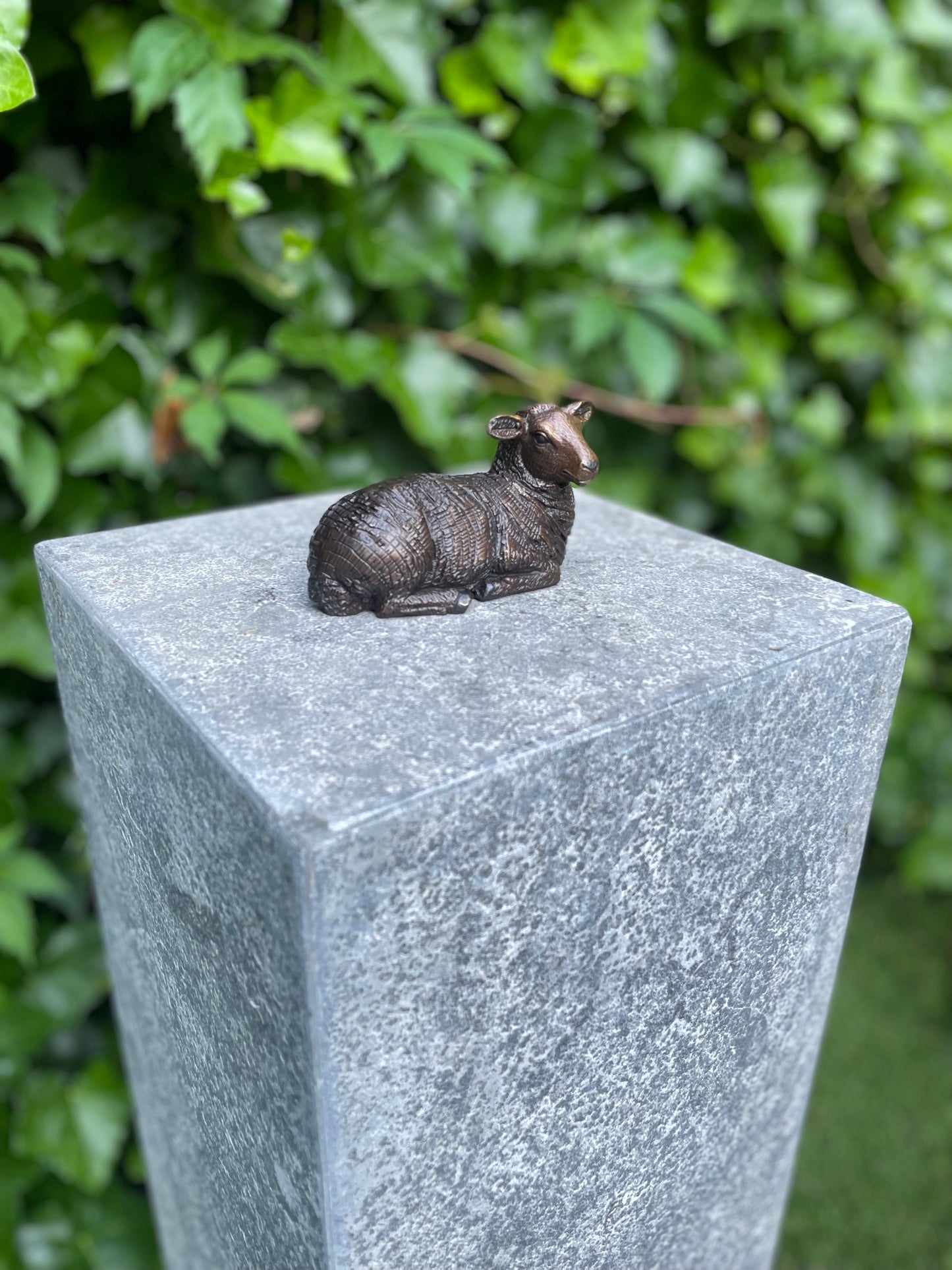 Bronzen Schaap - 12x6x6cm