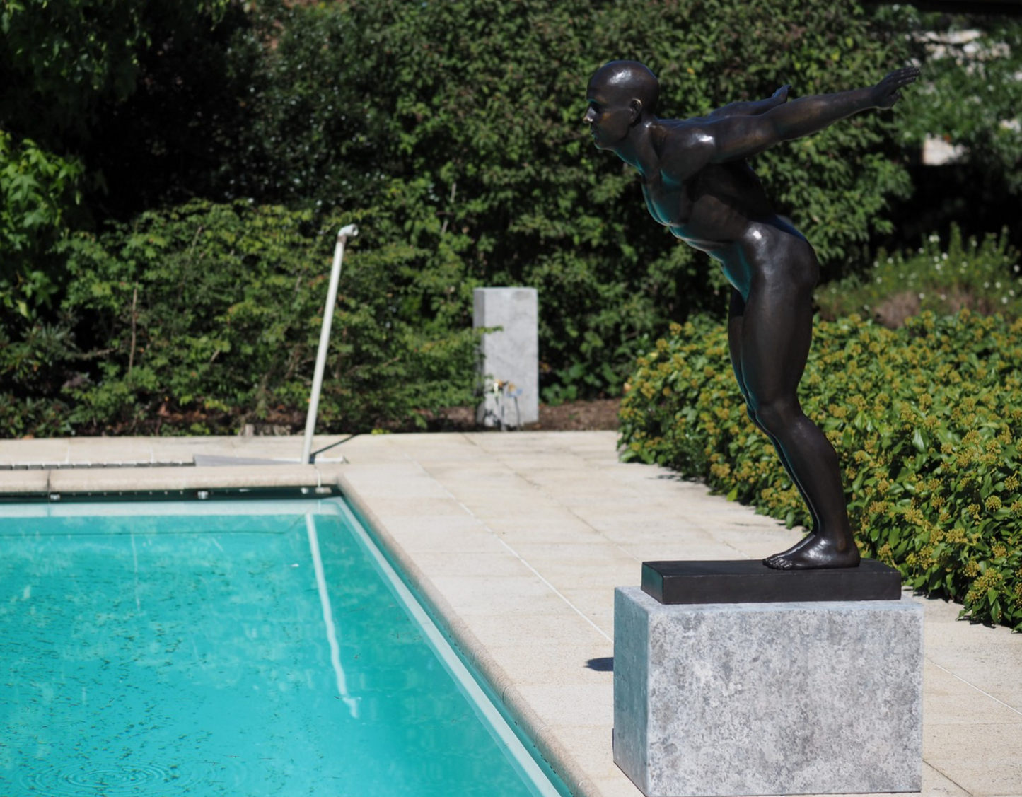 Bronze diver -110x60x115cm