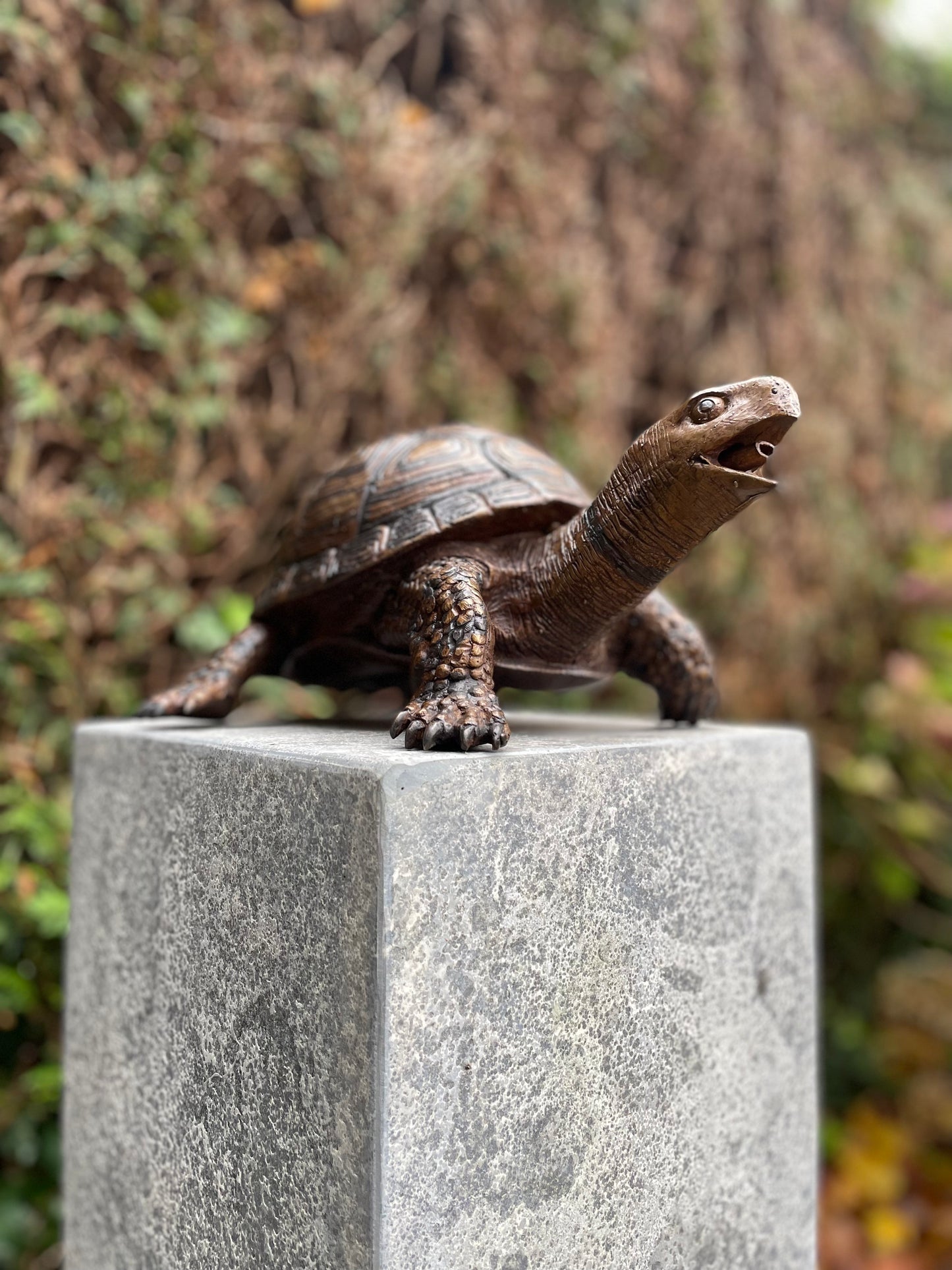 Bronze Turtle - Garden Statue - Indoor - Pond Decoration - Fountain