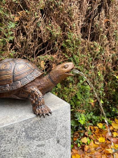 Bronze Turtle - Garden Statue - Indoor - Pond Decoration - Fountain