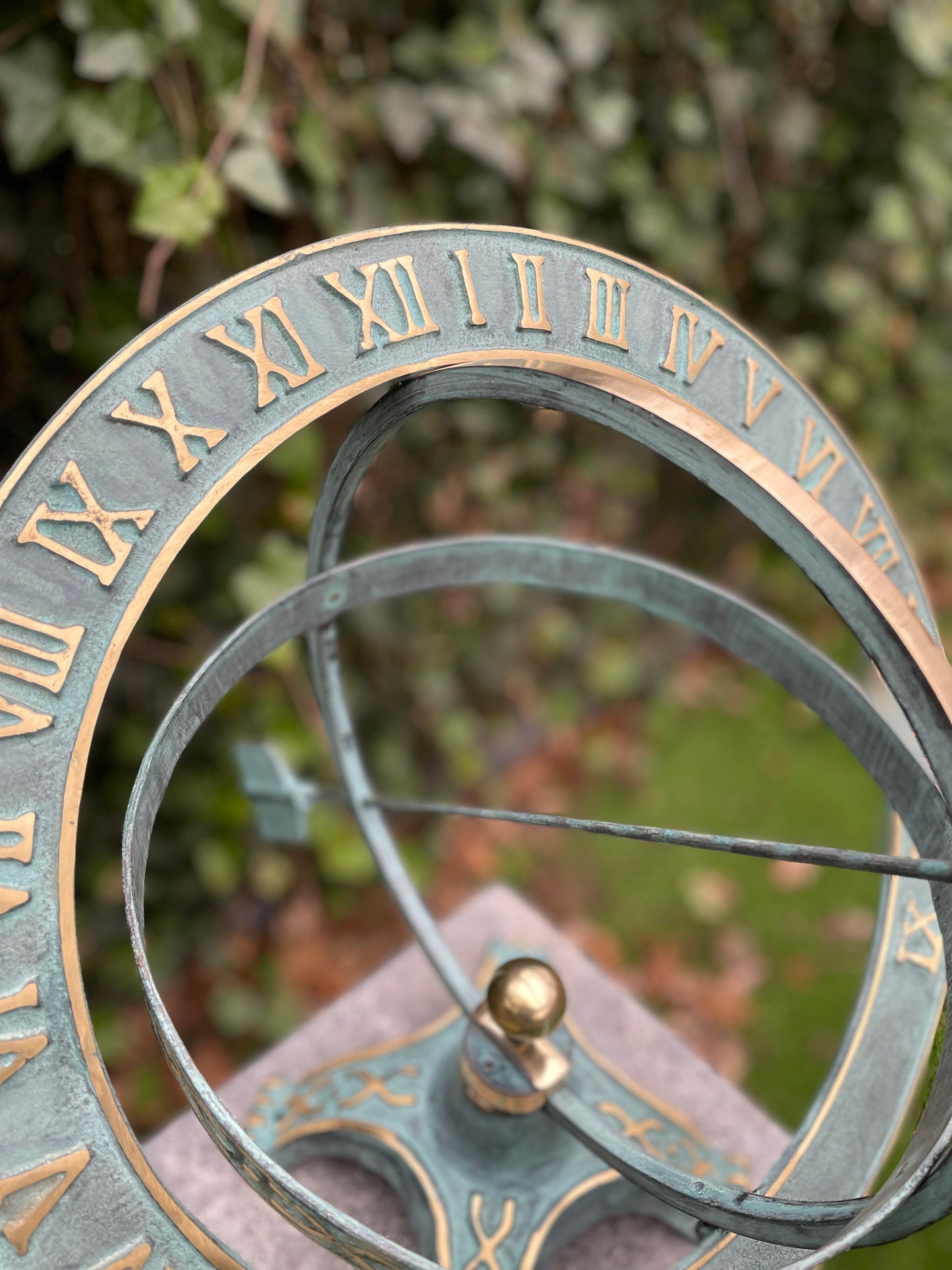 Bronze Sundial Ring - 42x40x50cm