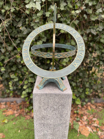 Bronze Sundial Ring - 42x40x50cm