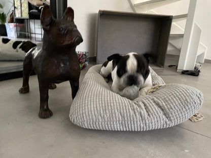 French Bulldog – Bronze Sculpture. 46x20x48cm - 10Kg