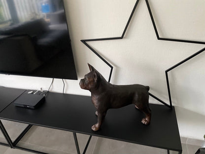 French Bulldog – Bronze Sculpture. 46x20x48cm - 10Kg