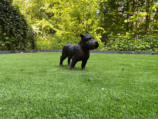 Terrier Dog – Bronze Sculpture. 46x17x35cm