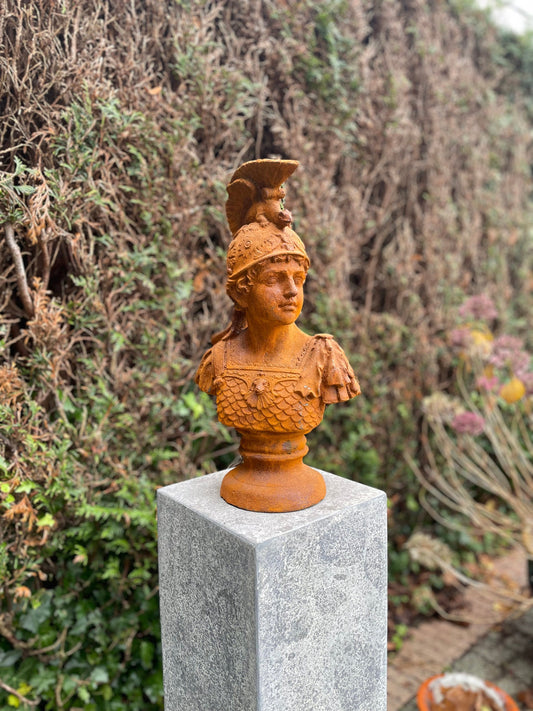 Athena Bust – Iron Sculpture. 46x25x17cm - 13.9Kg