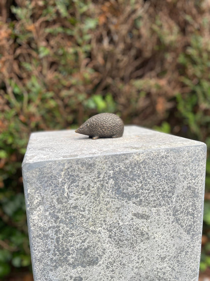 Hedgehog – Bronze Sculpture. 10x5x5cm
