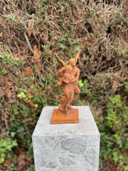 Mythic Ascent – Iron Sculpture. 30x13x11cm - 3.9Kg