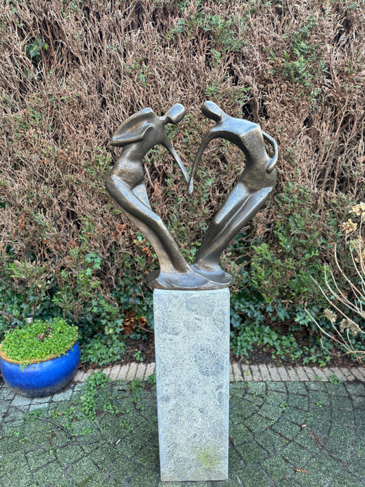Dancing Souls XL – Bronze Sculpture. 59x29x61cm