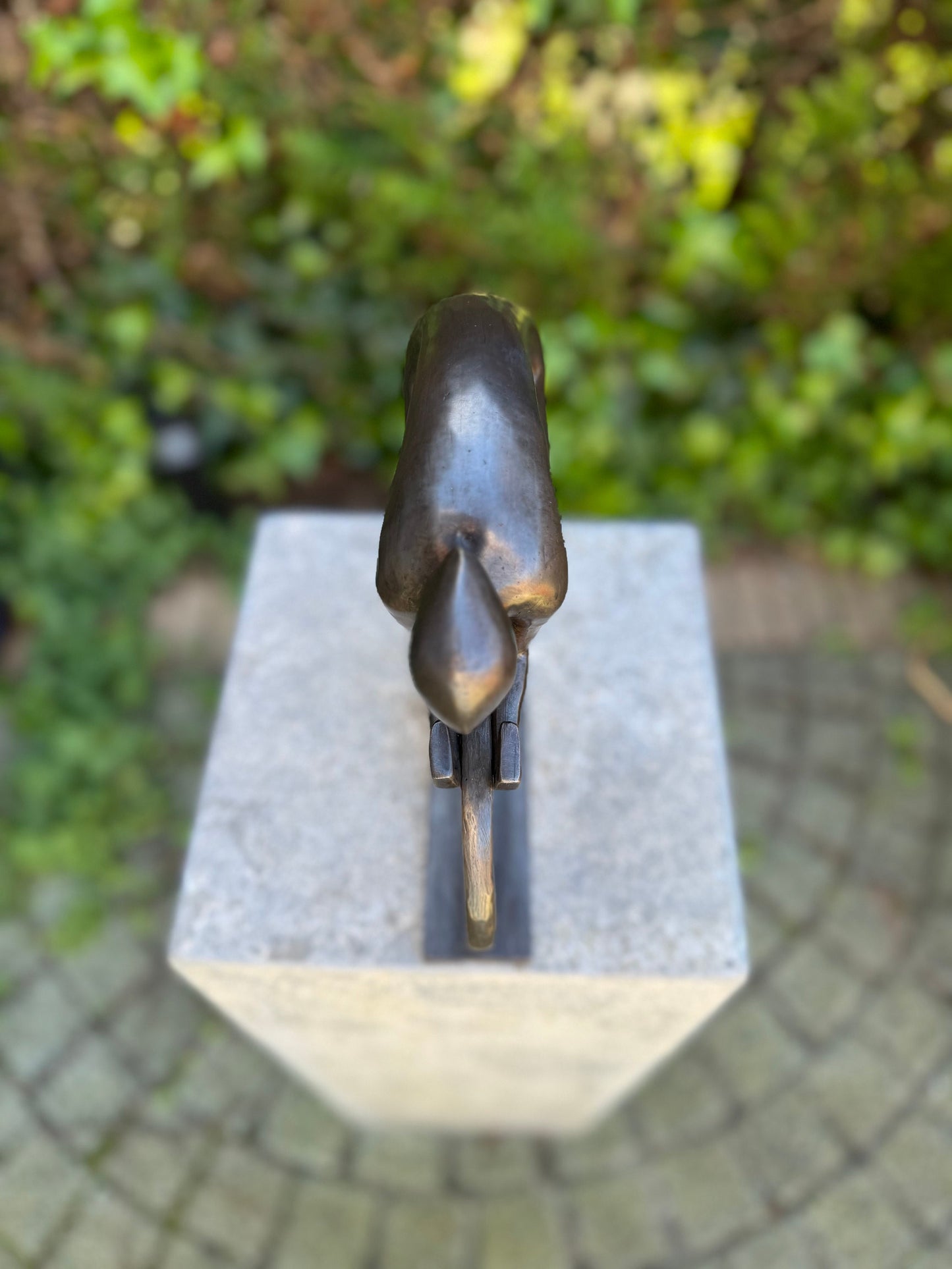Cyclist in Motion – Bronze Sculpture. 26x5x23cm - 2.4Kg